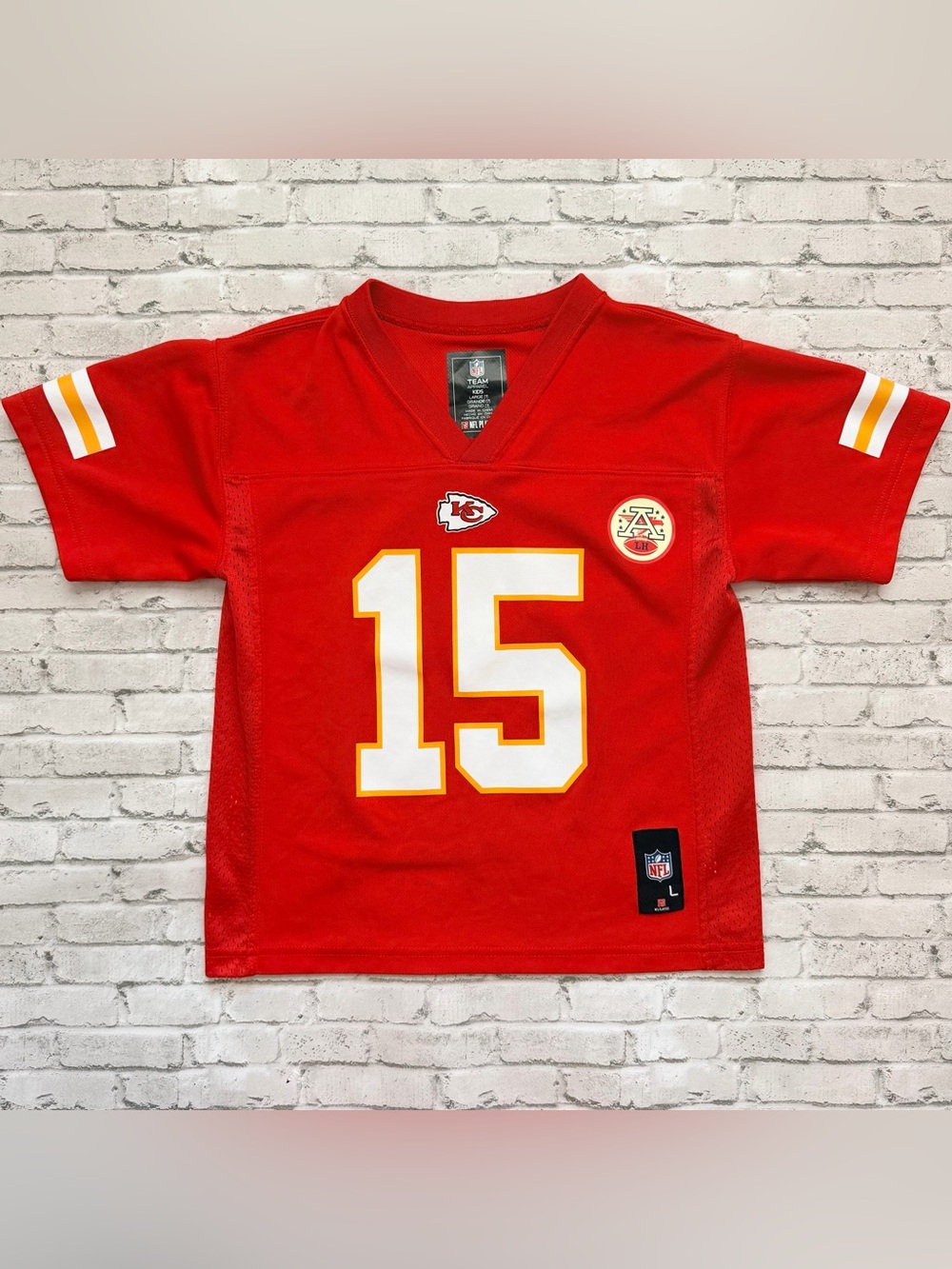 NFL Kansas City Chiefs Kids Patrick Mahomes 15 Jersey